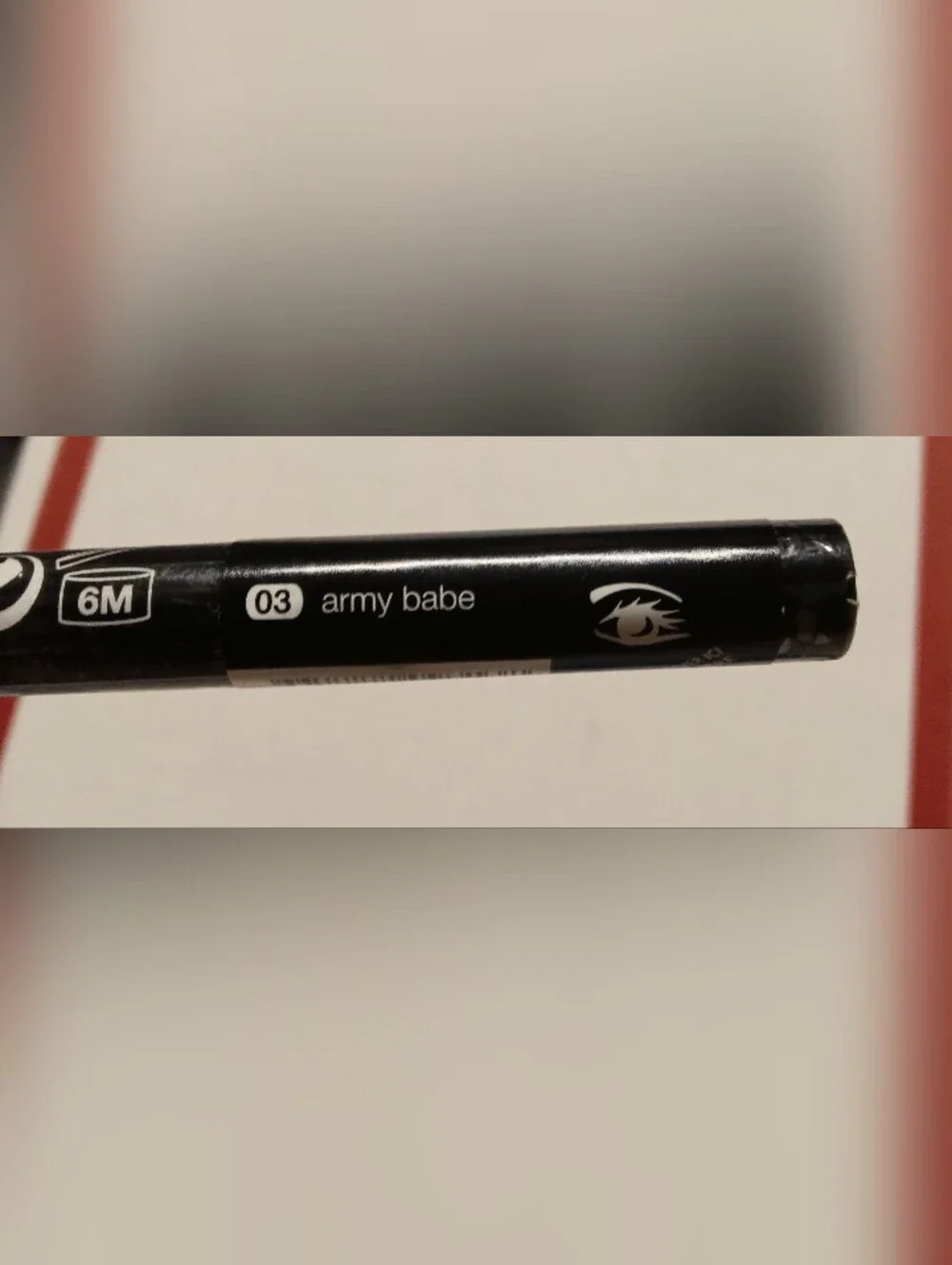 sealed Sephora's felt tip eyeliner